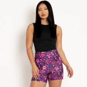 BlackMilk Peeking Peony Garden HW Pocket Shorts